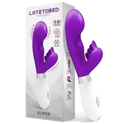 LATETOBED SLIPER VIBRADOR CONEJITO SILICONA