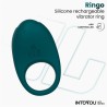INTOYOU APP SERIES Ringo Anillo Vibrador con APP Unibody Verde